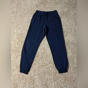 Blue Joggers/Sweats.